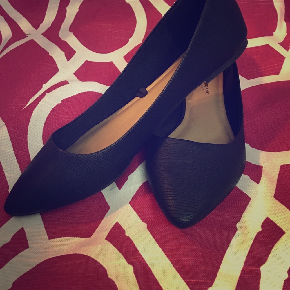 Christian Siriano Black Flats